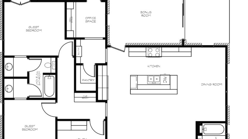 New Homes Lubbock, Ventura Homes Texas, Lubbock Homes, Lubbock Real Estate, New Construction Lubbock, Hatton Place, floor plan, blue prints