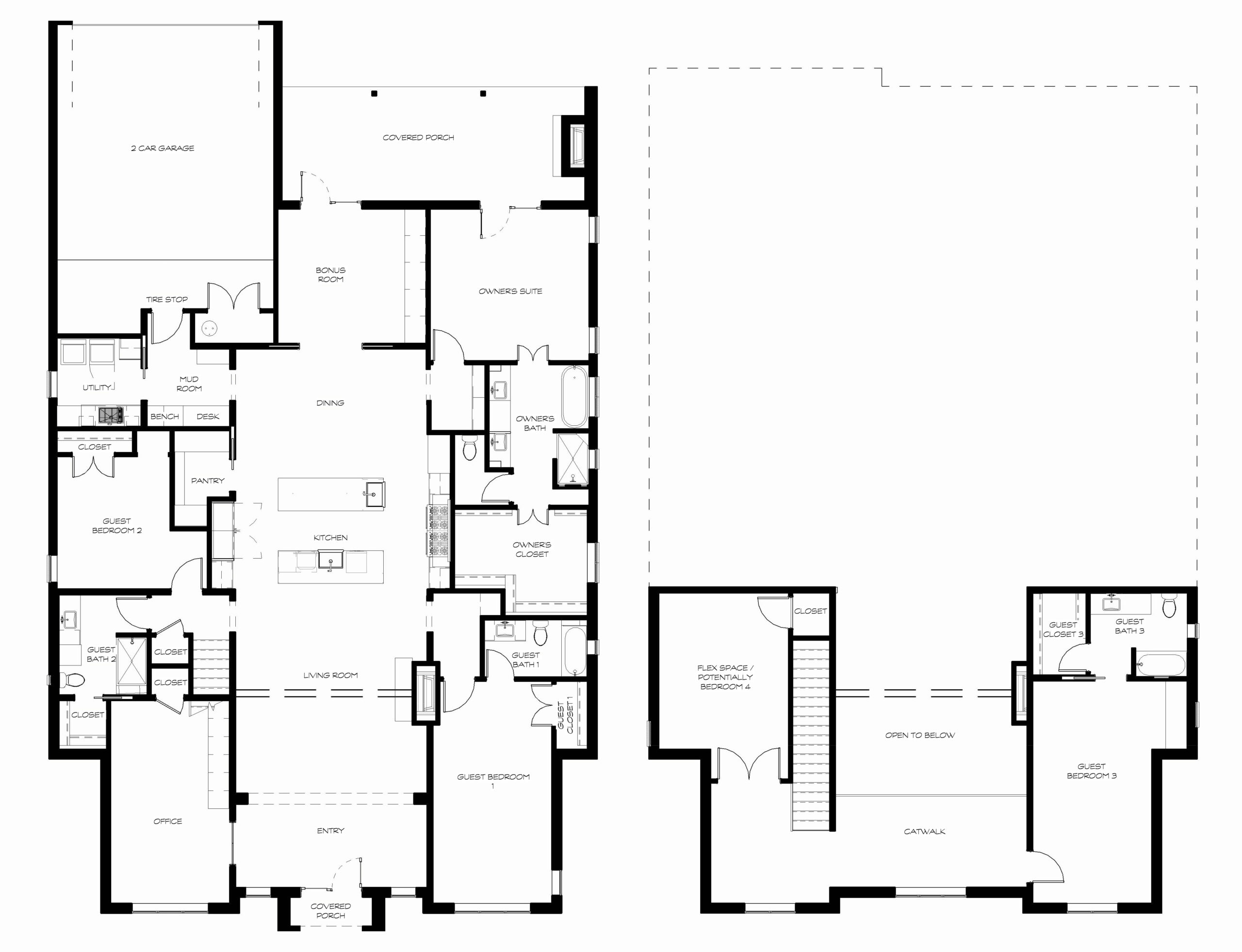 Two-Story Napa Floor Plan